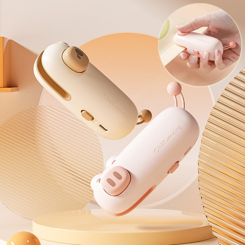 Mini handheld bag sealer in Coffee Bear colour